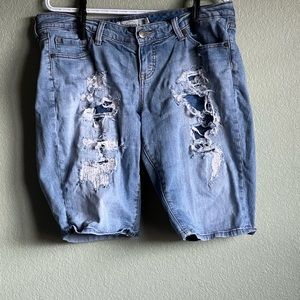 Torrid Jean Shorts